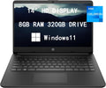 14'' HD Intel Celeron N4120 8GB RAM 320GB Windows 11 Black Laptop F793118