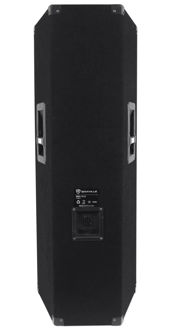 Dual 12” 2000 Watt 3Way 4-Ohm Passive Speaker Q87380