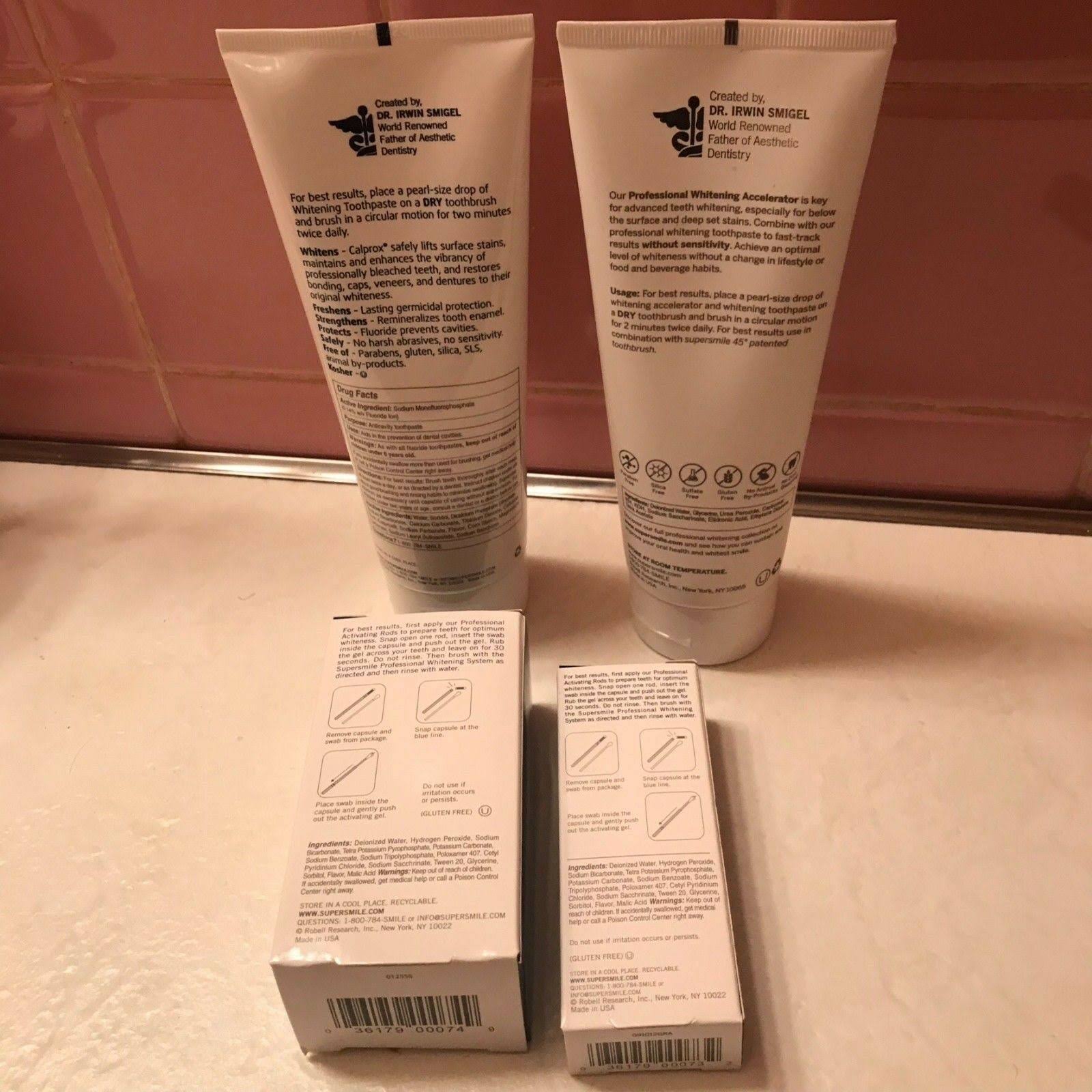 Professional Whitening System Toothpaste Y18049