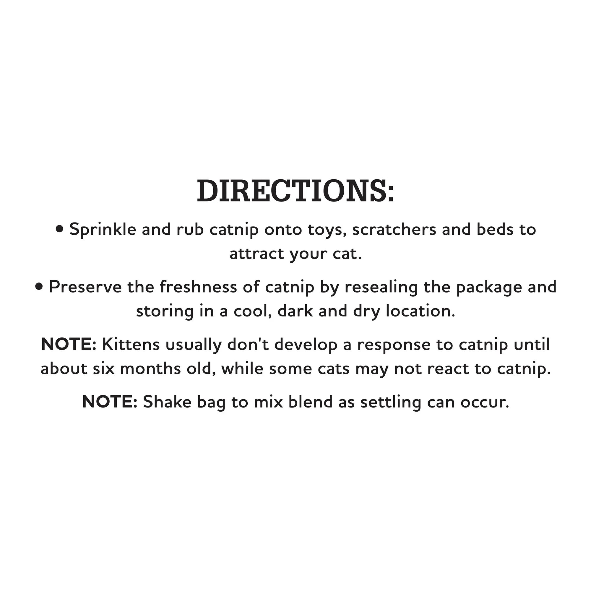 3 Pack 0.5 oz Catnip Blends R752005