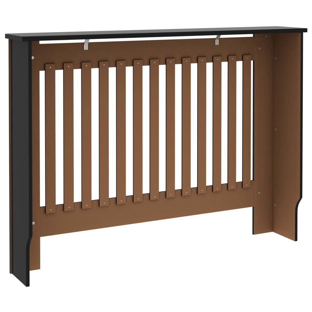 Black Radiator Cover MDF C510