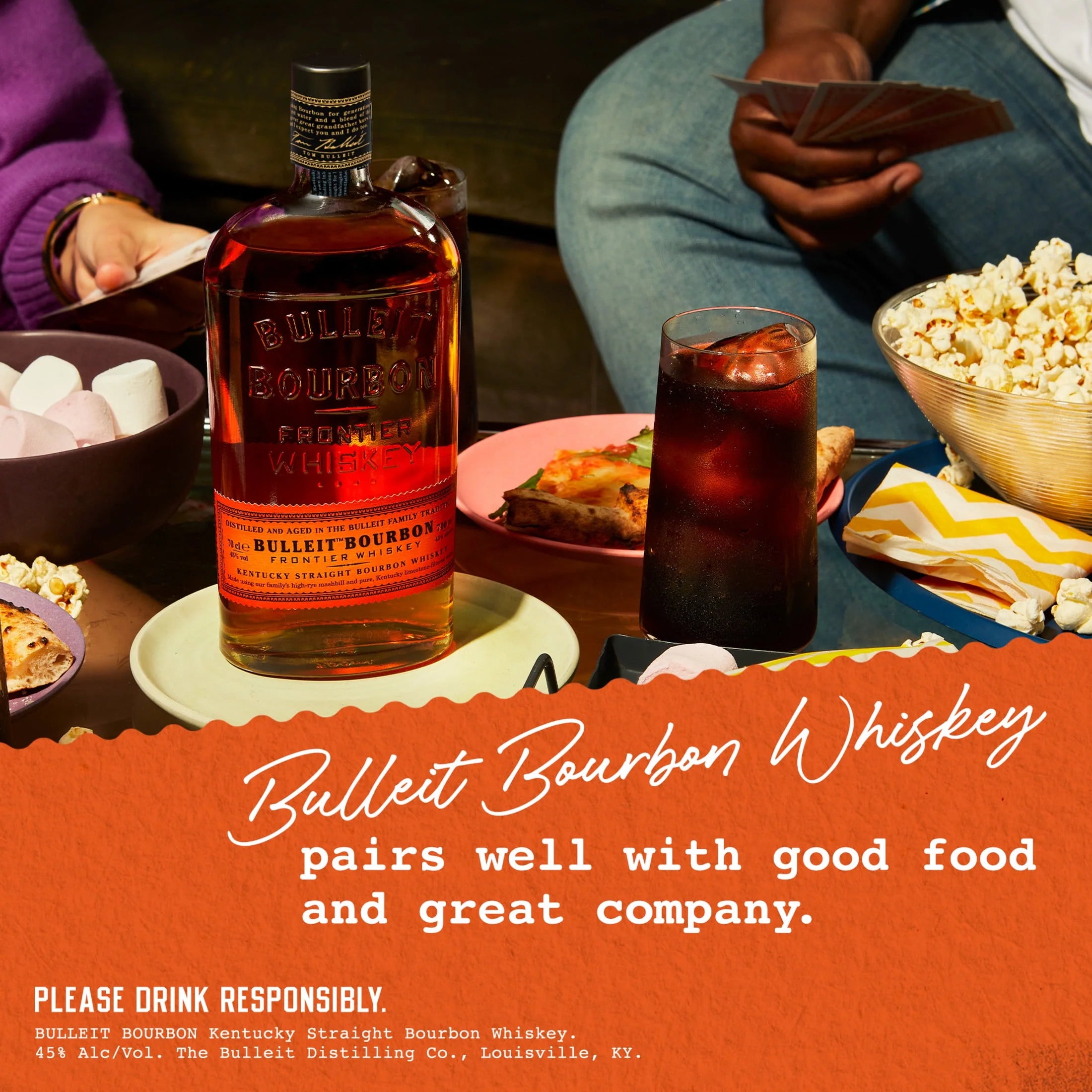 Bourbon Whiskey, 750 mL, 45% ABV U8633