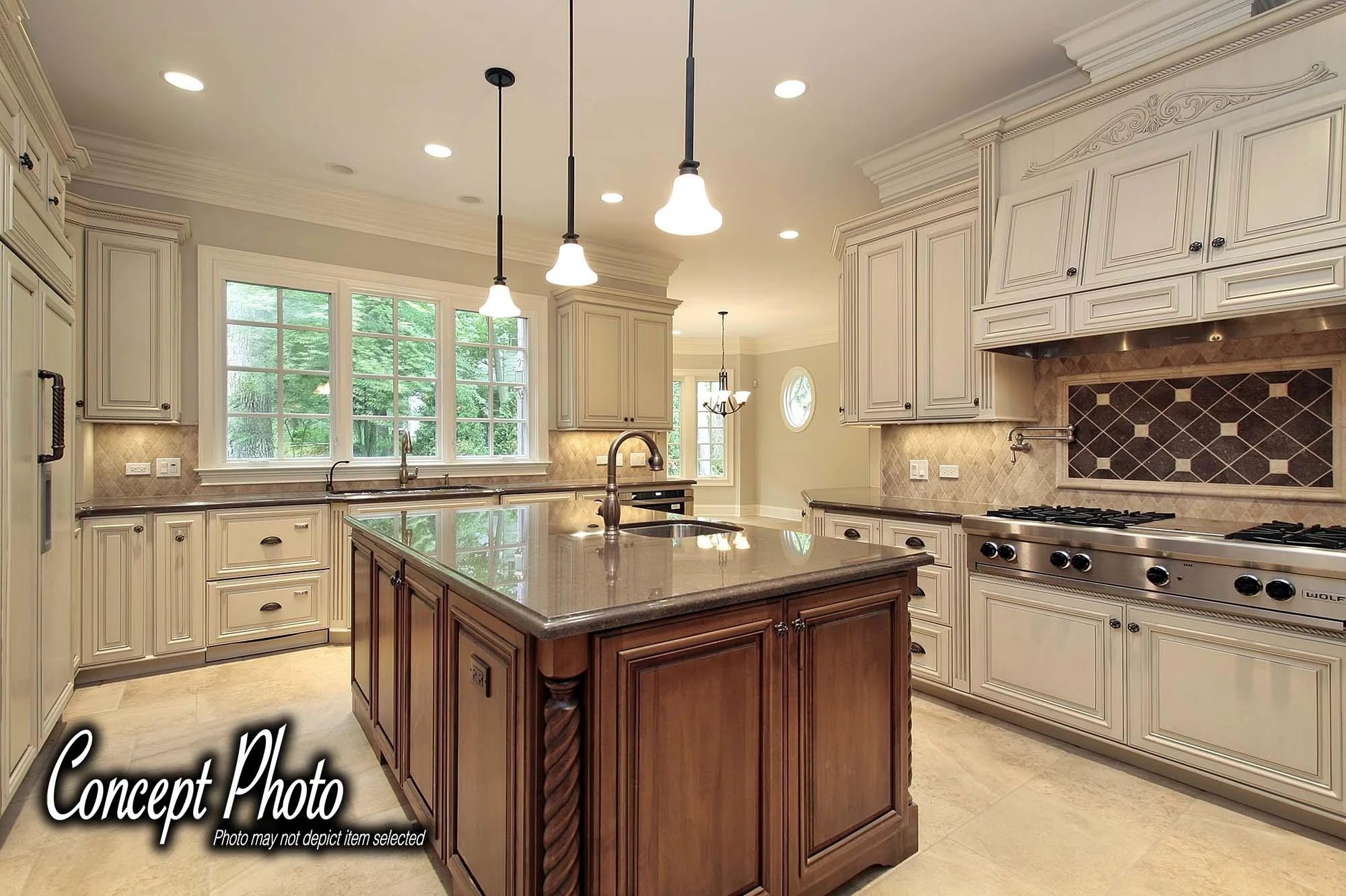 Unfinished Solid Red Oak Kitchen Island Leg M97063