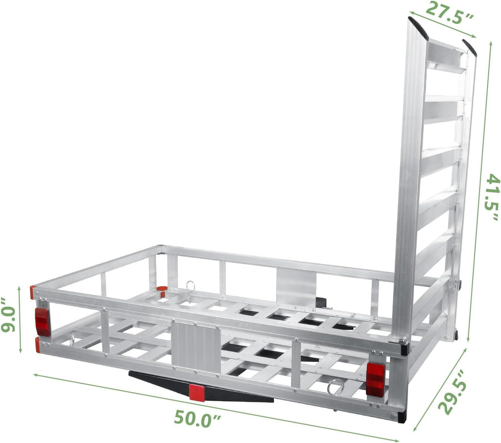 500lb Capacity 2" Hitch Cargo Carrier Q490