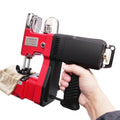 Red 6MM Industrial Canvas Sewing Machine with Accessory Kit A4695