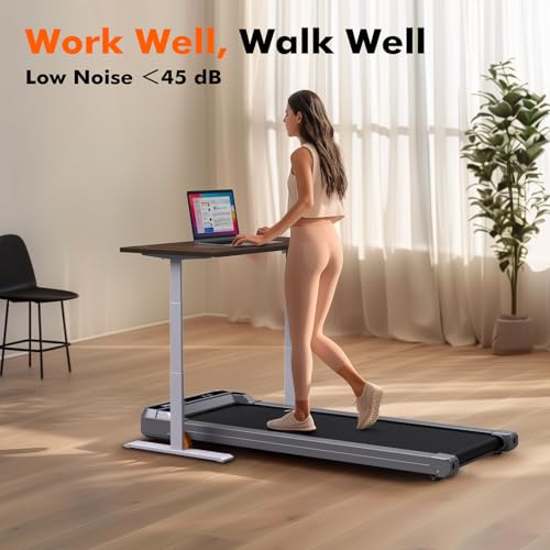 2.5HP Portable Under Desk Treadmill with Incline R616