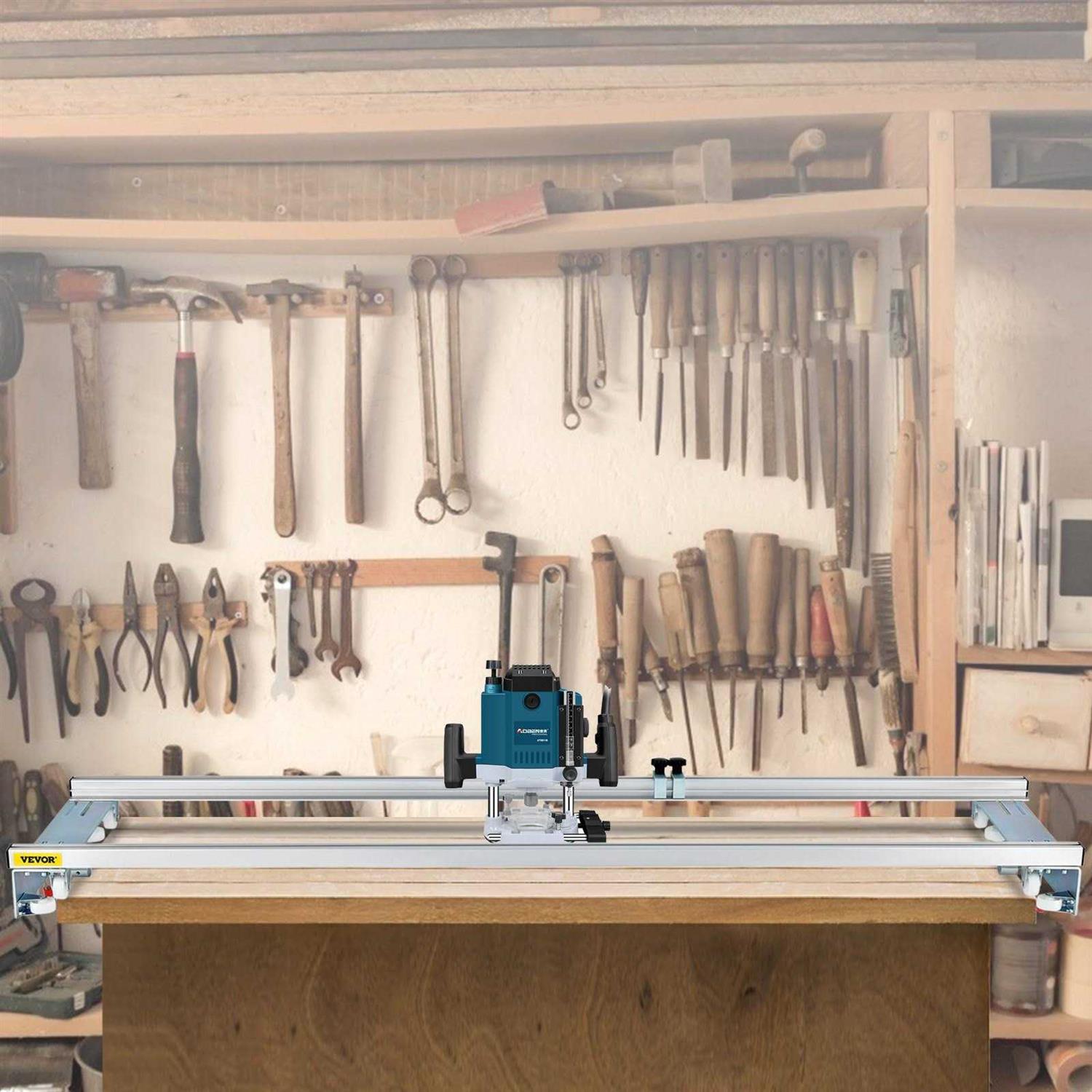 60 inches Slab Guide Jig for Woodworking R809