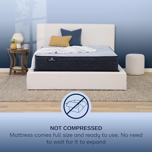 King Mattress with Plush Pillow Top, Cooling Gel Memory Foam, Pocket Innersprings J680147