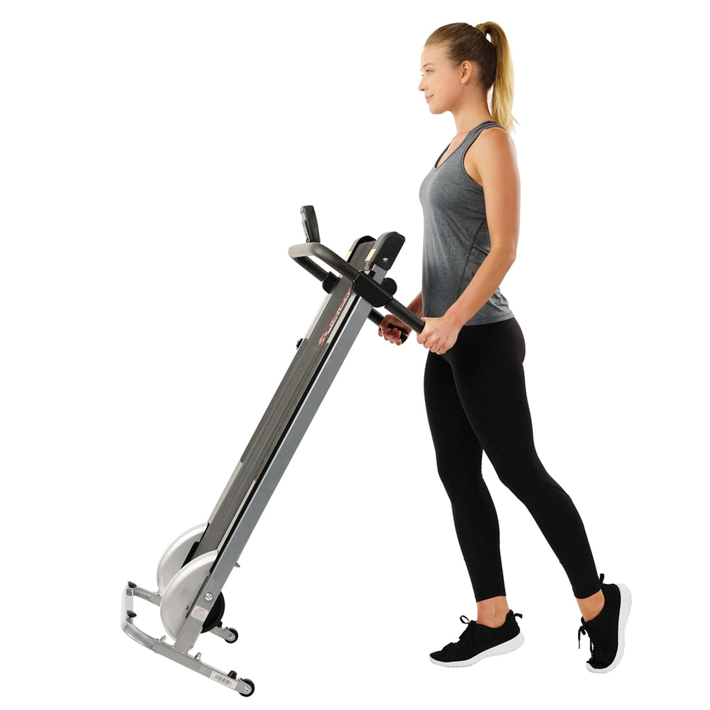 Compact Foldable Manual Treadmill T2858