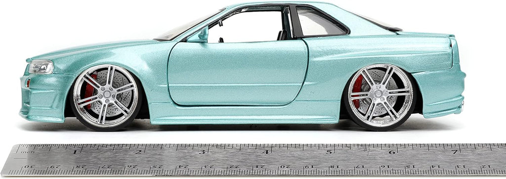 1:24 Blue Green Die-cast Car X775
