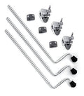 Tom Legs 3pk Satin Chrome G6968