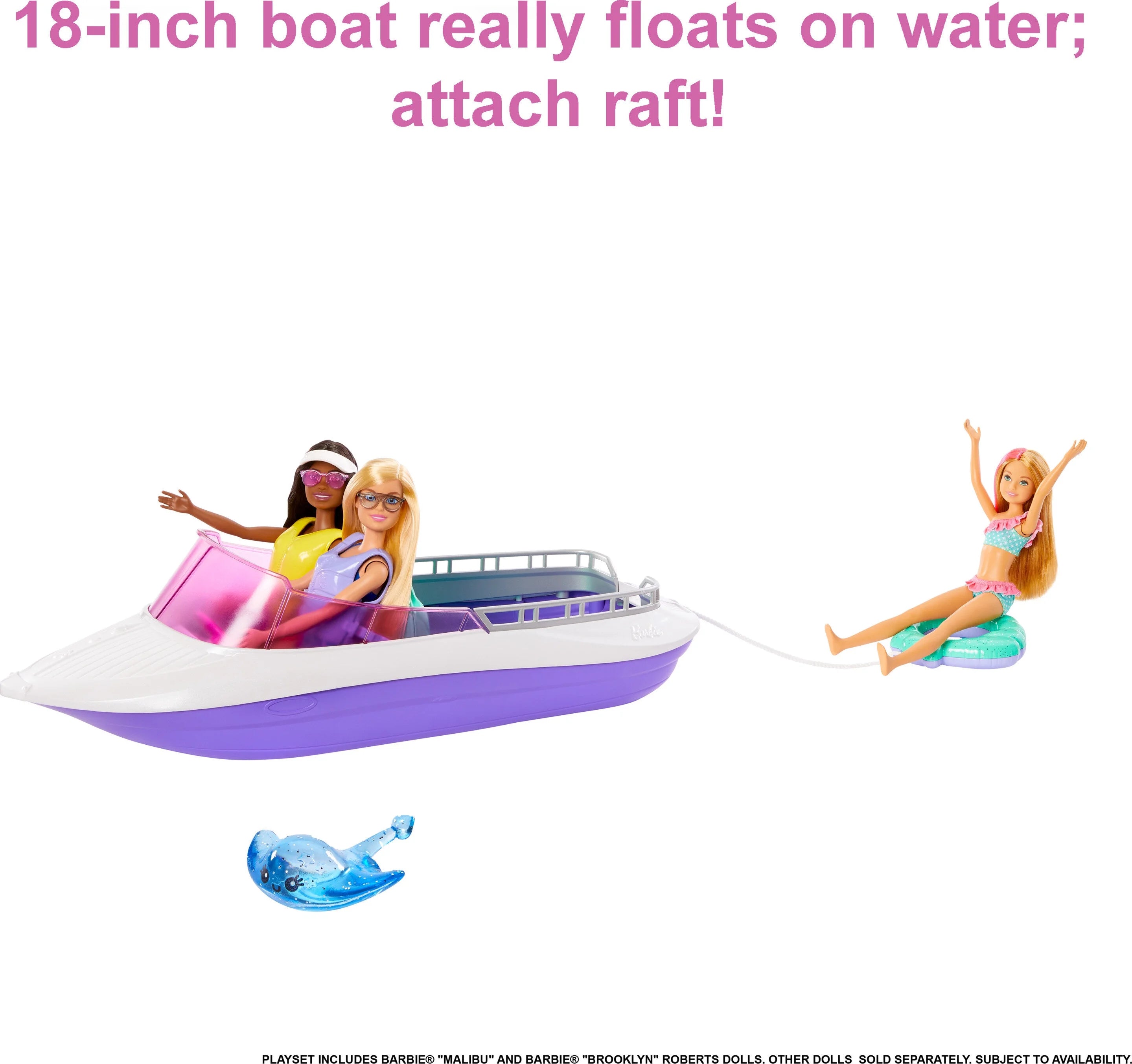 Barbie Dolls with Boat Playset H701577