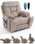 Large Power Lift Recliner Chair with Heated and Massage, 26in Extra Wide Seat K94672