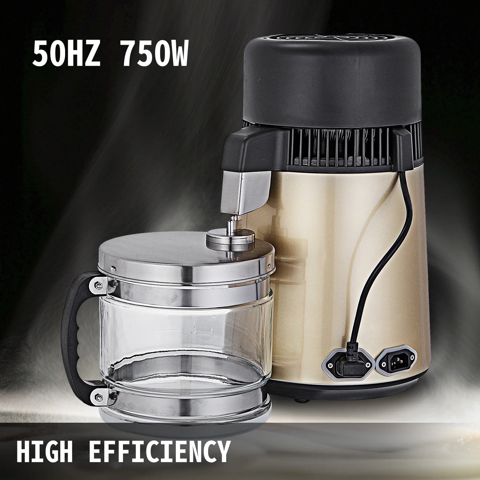 1.1 gal 4L Stainless Steel Water Distiller Machine N7331