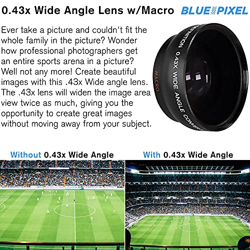 Mirrorless Camera with RF-S 18-45mm f/4.5-6.3 STM Lens + Wide Angle & Telephoto Lenses + 64GB Memory + 3pc Filter Kit + Case + Flash + Tripod G235680