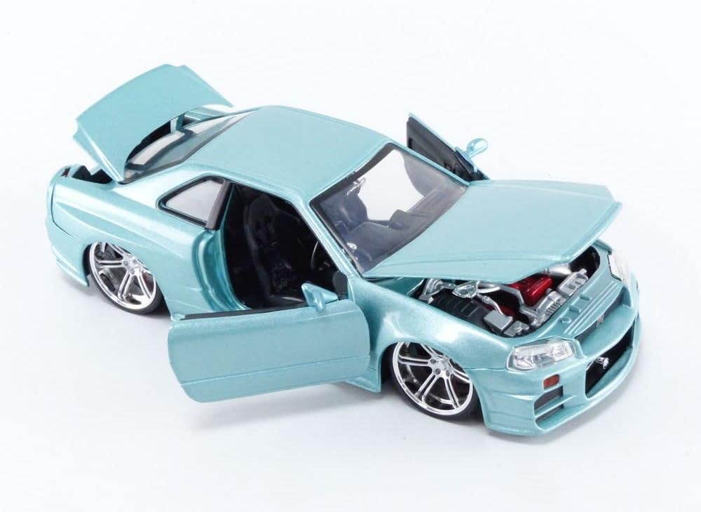 1:24 Blue Green Die-cast Car X775