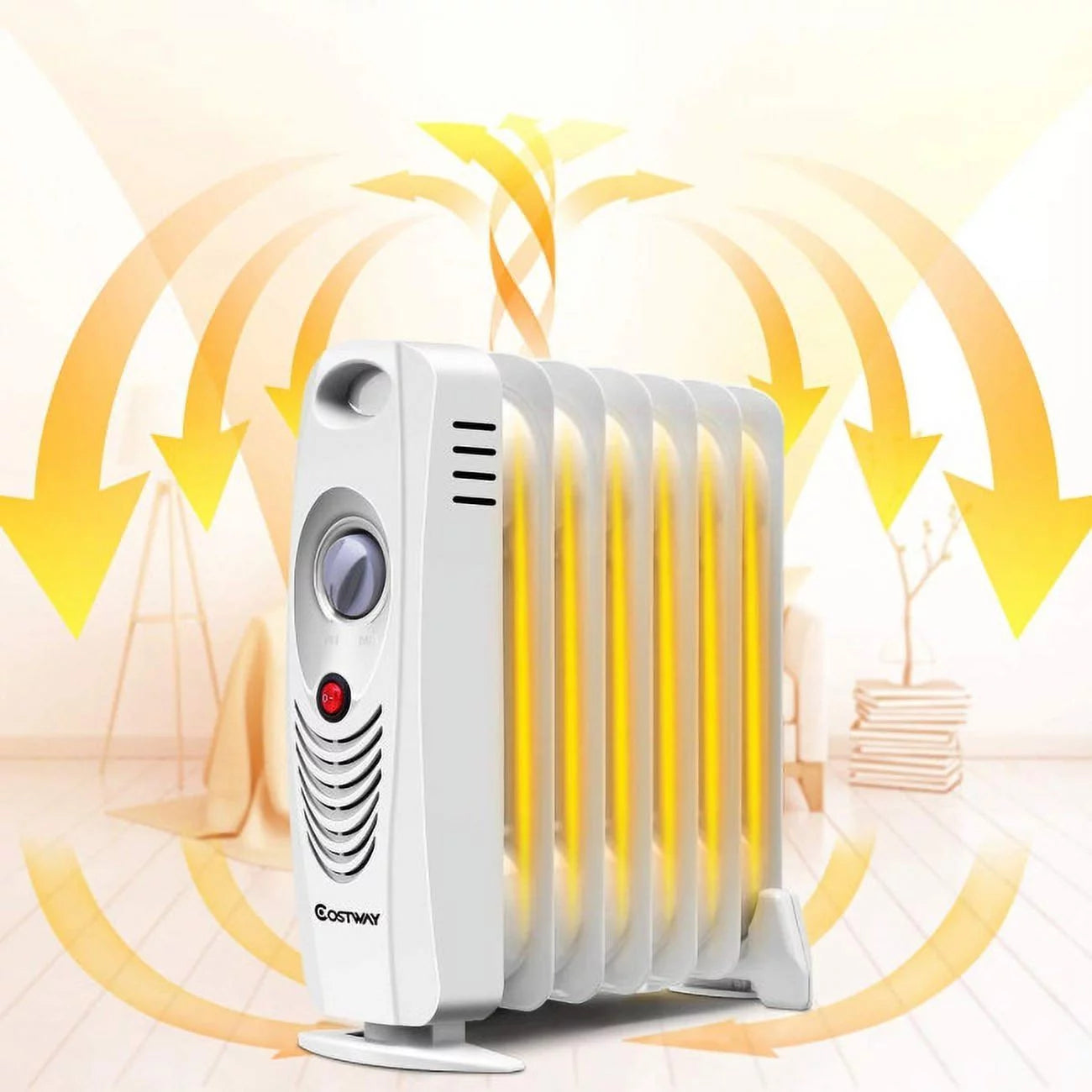 Portable Mini Electric Oil Filled Radiator Heater T645457