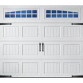 Insulated White Garage Door L16972