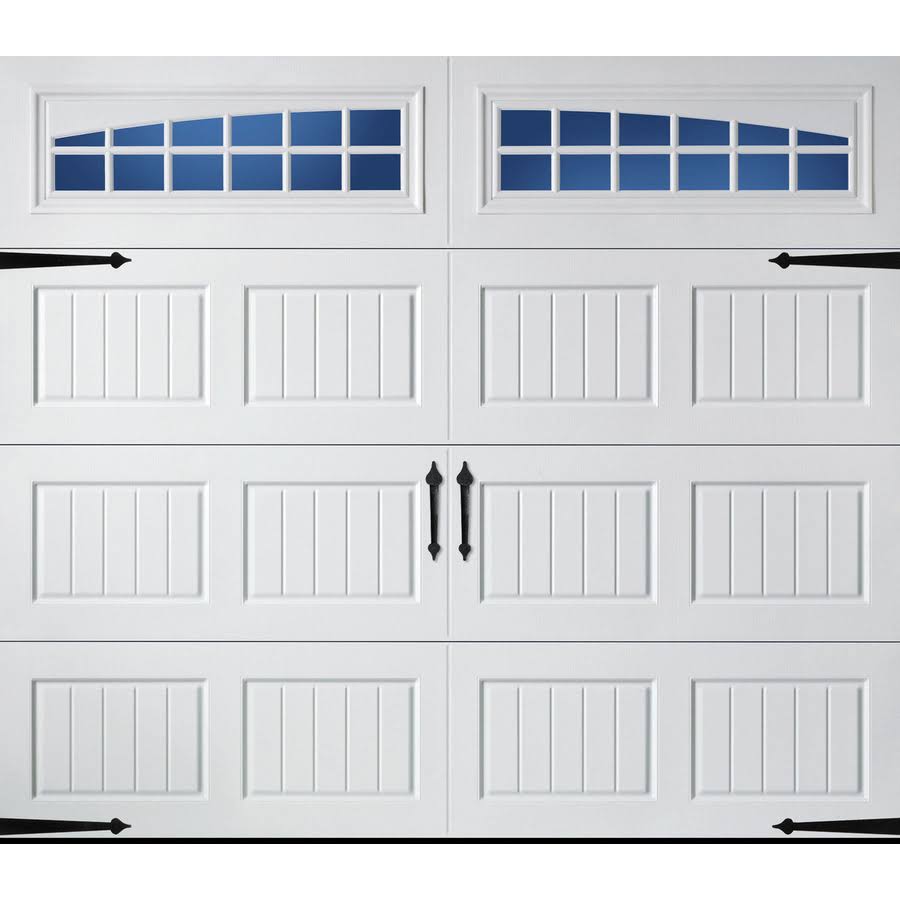 Insulated White Garage Door L16972