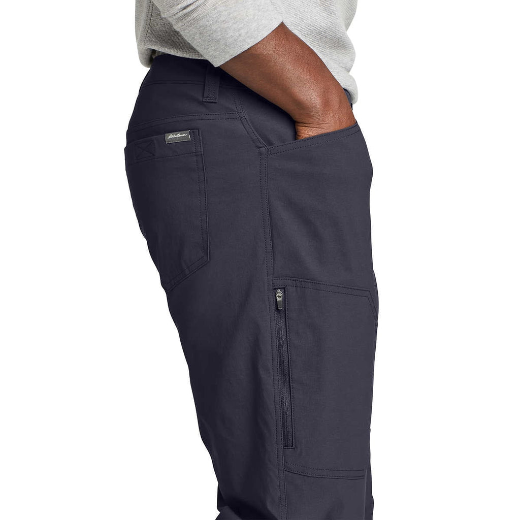 Water Repellent Fleece Lined Tech Pants Blue 40Wx34L U4953