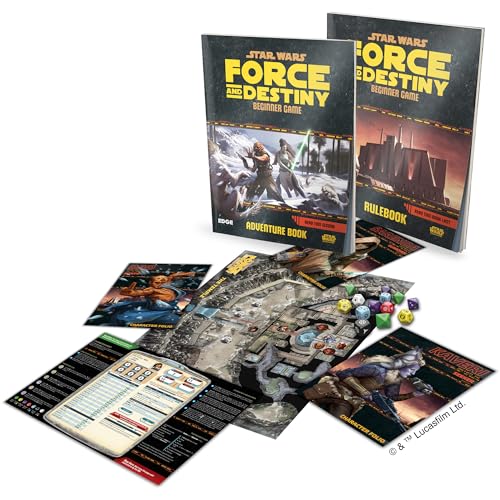 Star Wars Force and Destiny Beginner Game Sci-Fi Roleplaying Game Q1690