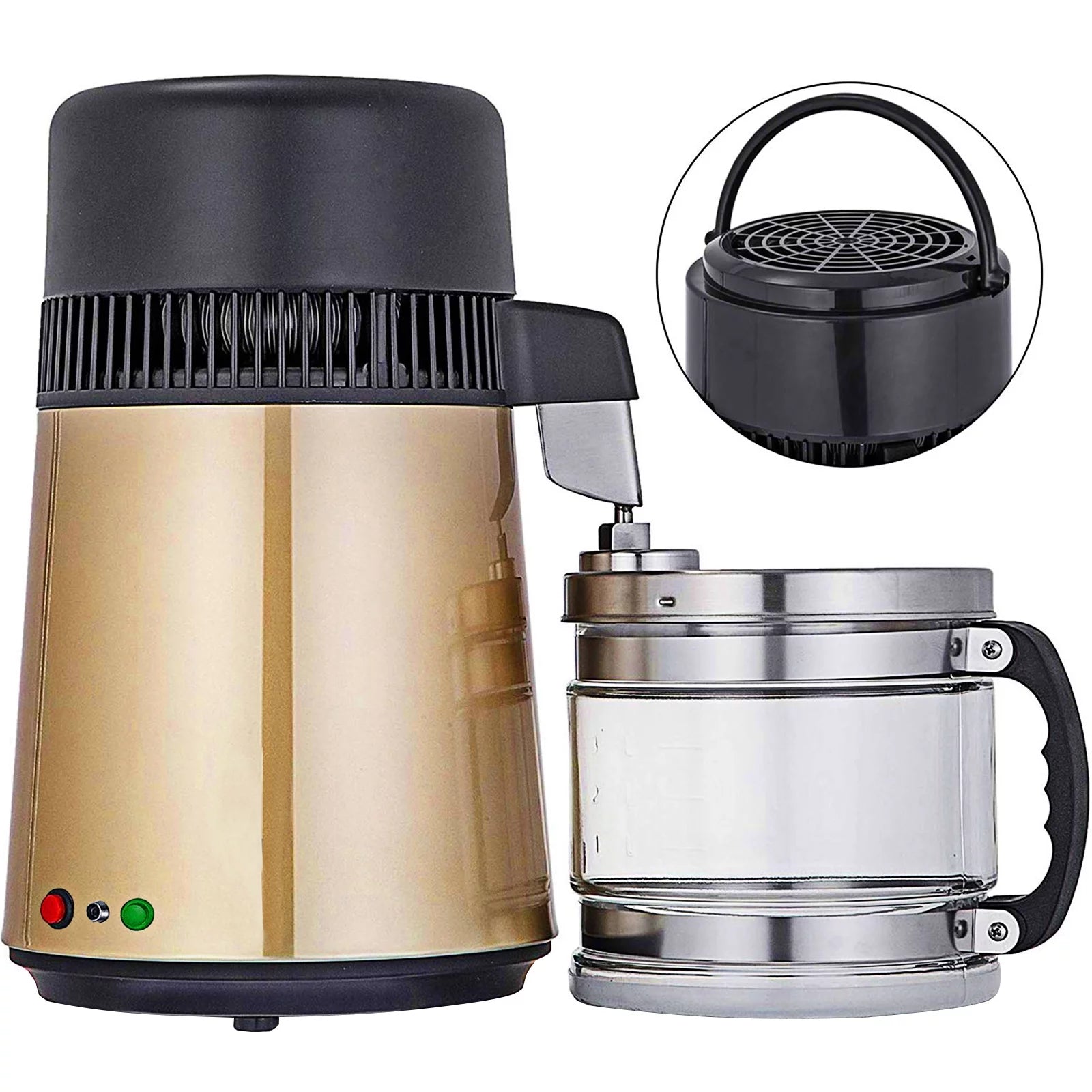 1.1 gal 4L Stainless Steel Water Distiller Machine N7331