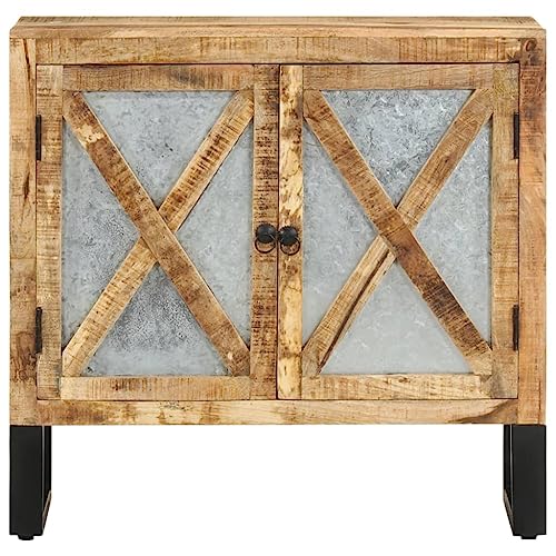 Solid Wood Mango Sideboard 31.5"x11.8"x29.9" D75732