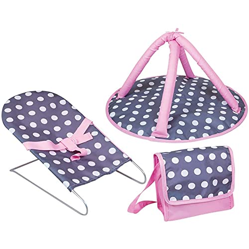 5 Piece Doll Nursery Play Set with Accessories W43606