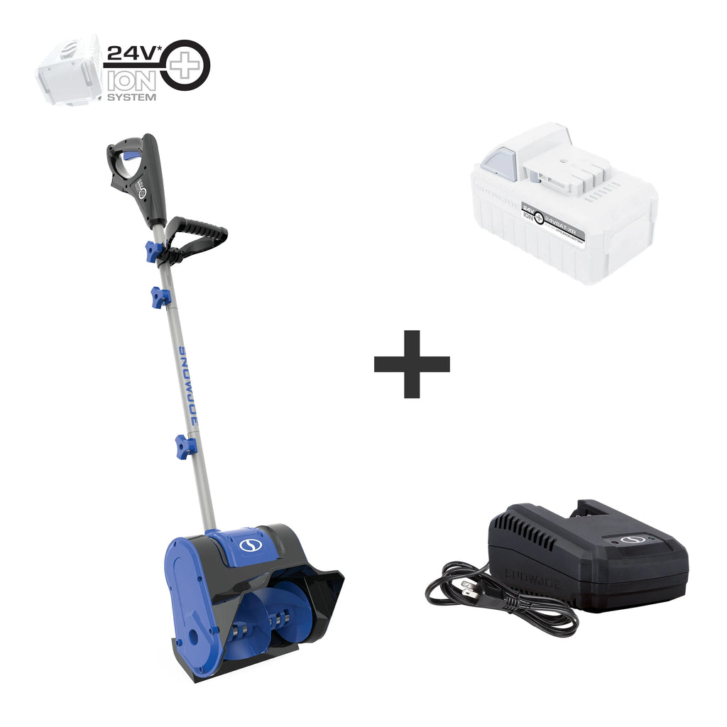 24V 10-inch Cordless Snow Shovel with 5.0-Ah Battery & Charger L9858