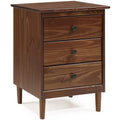 3 Drawer Solid Wood Nightstand H8096