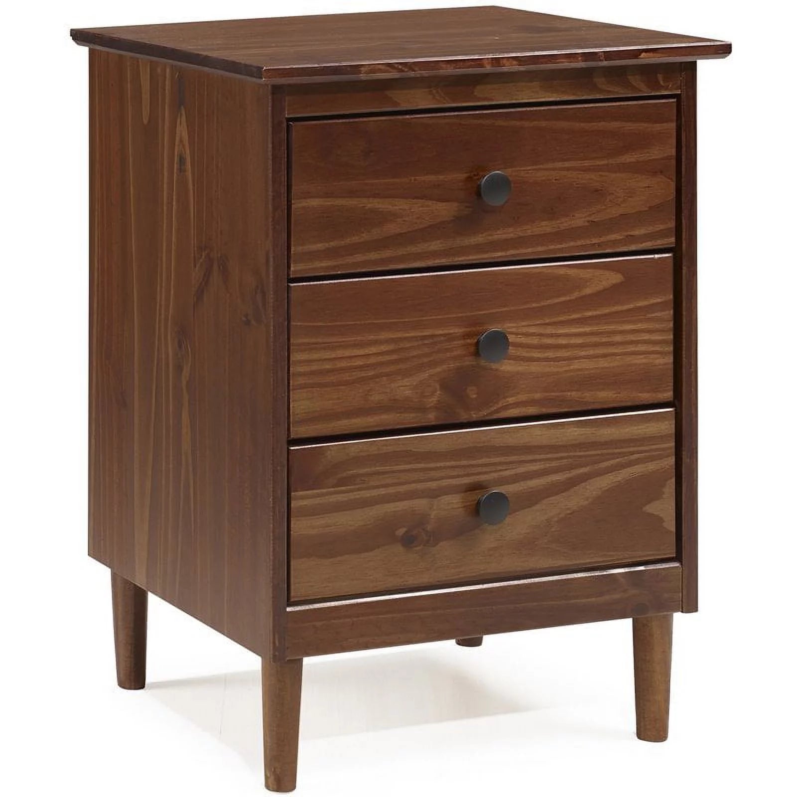3 Drawer Solid Wood Nightstand H8096