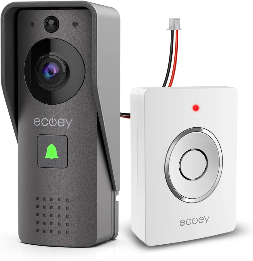 Video Doorbell Camera with Two-Way Audio, 1080P HD, PIR Motion Detection, Solar Energy A984
