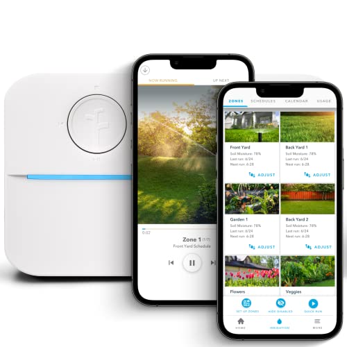 WiFi Smart Sprinkler Controller 8-Zone Irrigation Remote Control R9695
