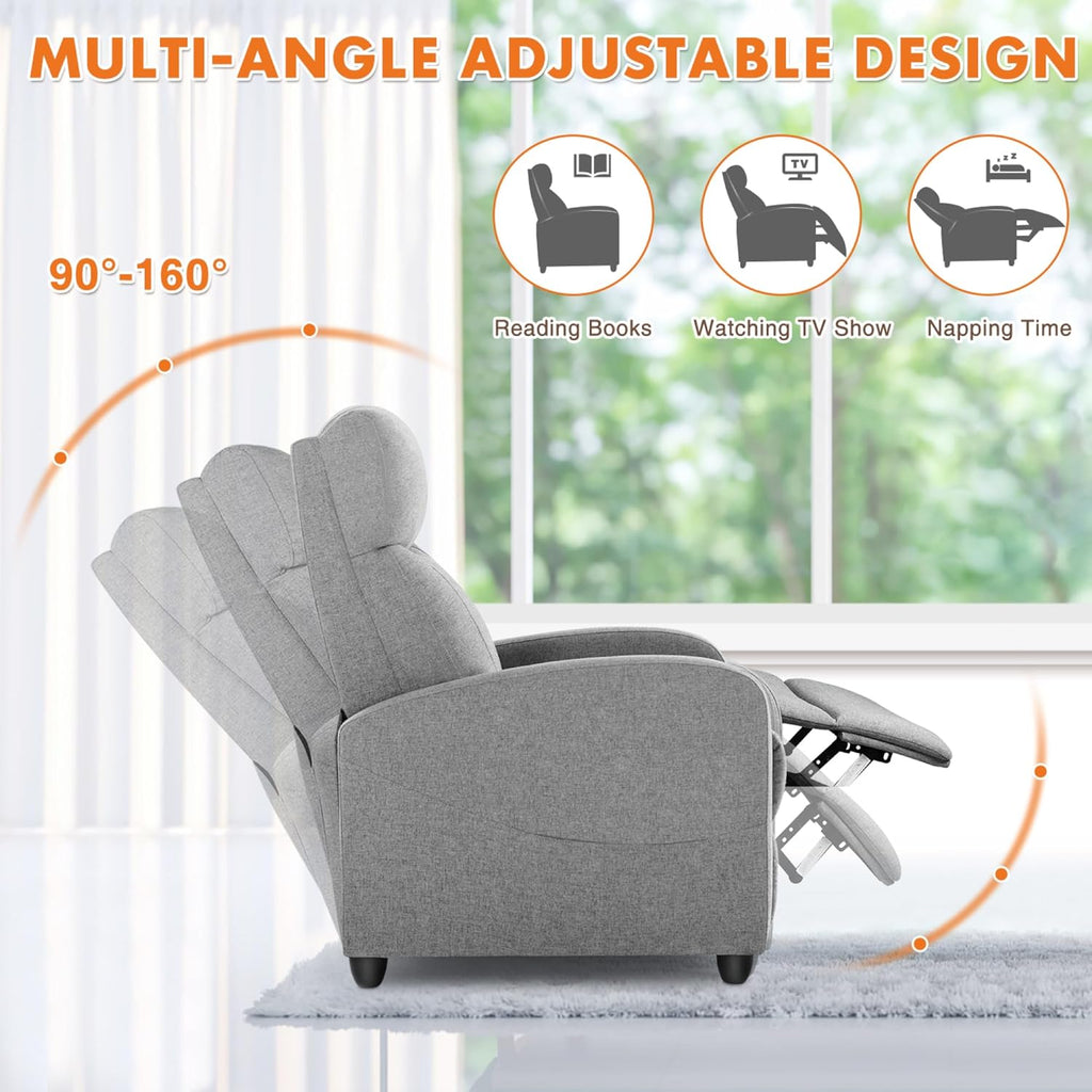 Recliner Chair PU Leather Recliner Sofa B240482