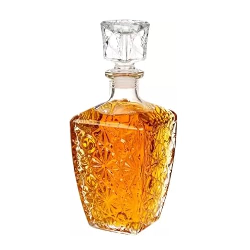 23.75 oz Glass Decanter with Airtight Stopper I48733