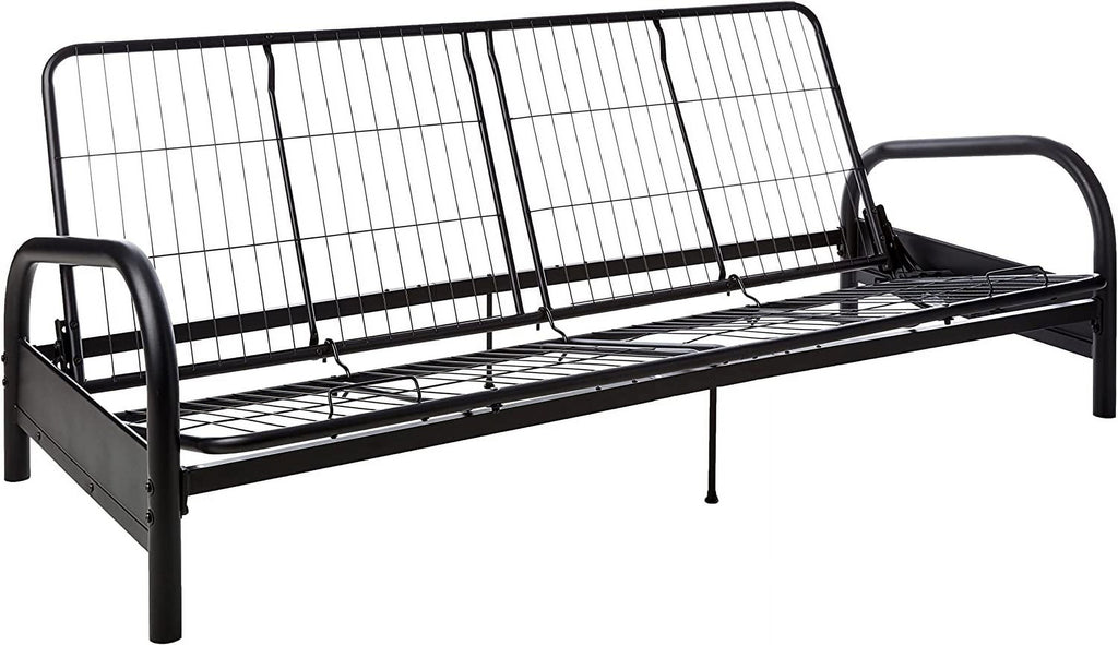 Black Metal Full Sized Futon Frame B316