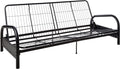 Black Metal Full Sized Futon Frame B316
