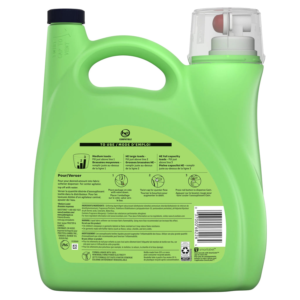 150 Fluid Ounce Liquid Fabric Softener H491