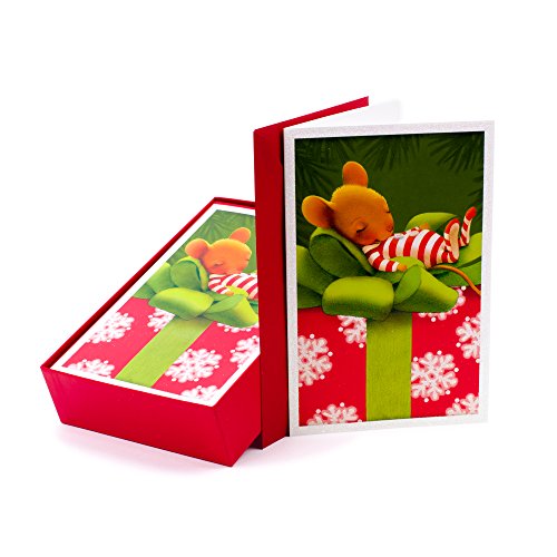 40 Blue Holiday Cards with Envelopes R4512