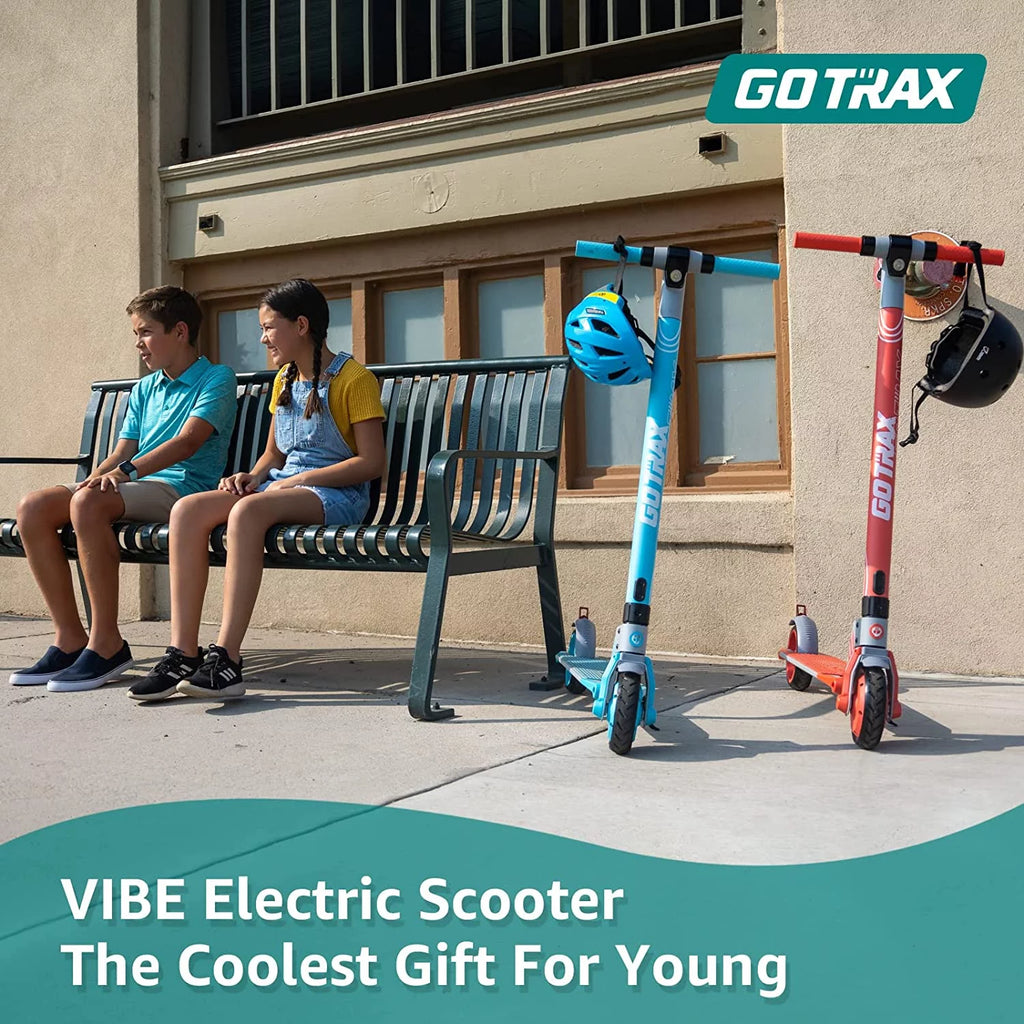 Blue 200W 6.5" Tires Foldable Electric Scooter O507