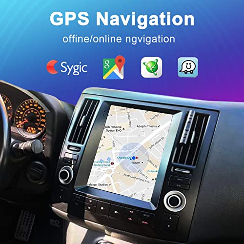 9.7 Inch HD IPS Touch Screen Car Stereo with Bluetooth GPS Navigation Android 10 U388