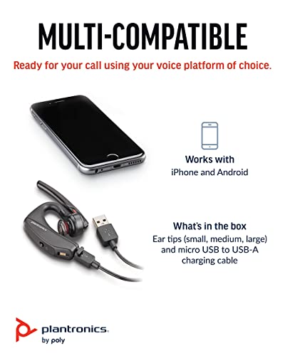 Bluetooth Over-the-Ear Monaural Headset with Noise Canceling E501