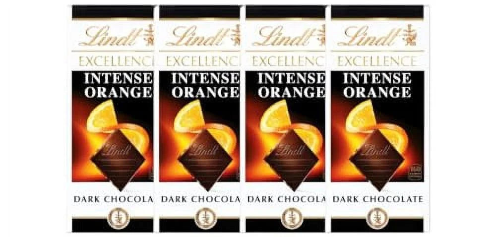 Intense Orange Dark Chocolate Bar, 4 Pack D642