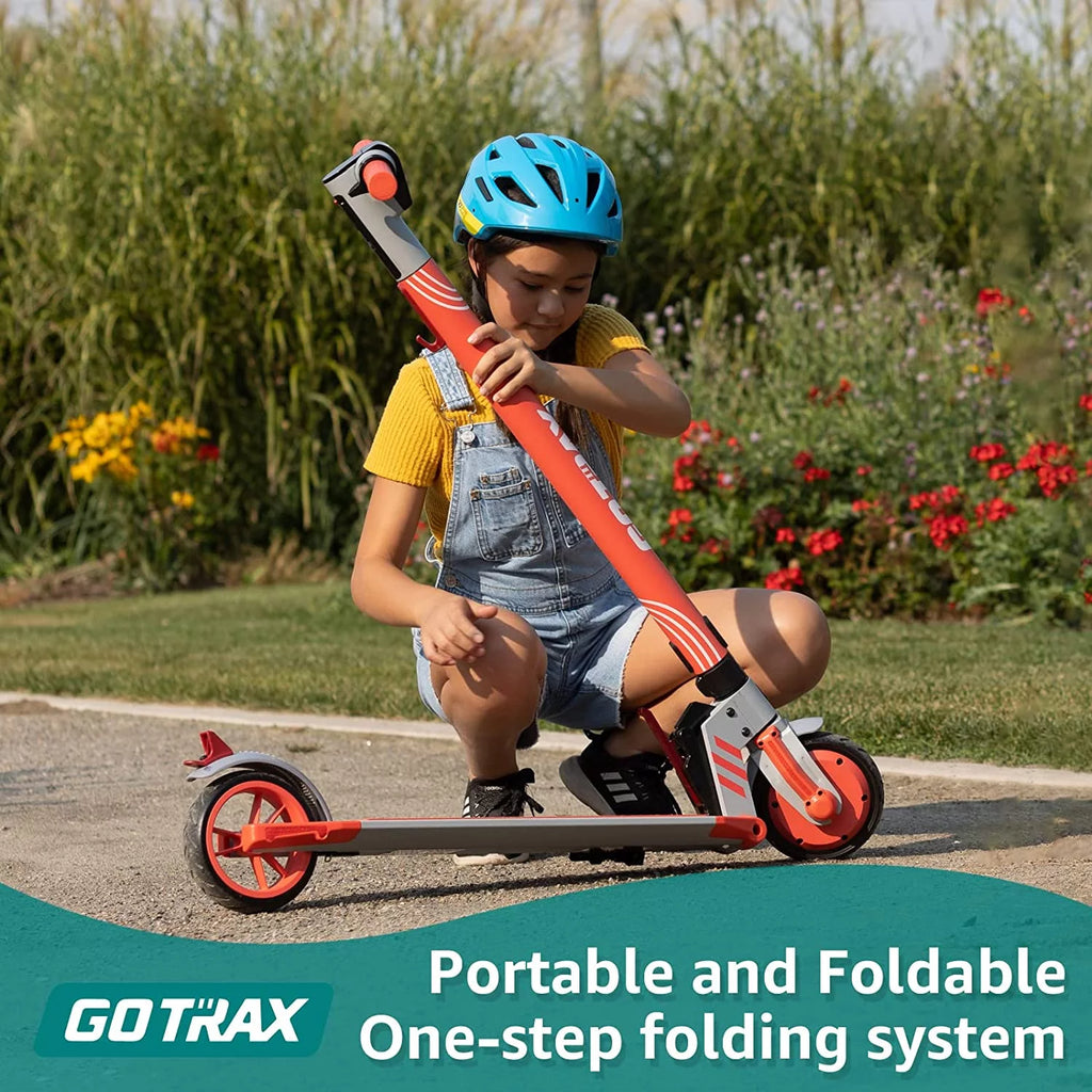 Blue 200W 6.5" Tires Foldable Electric Scooter O507
