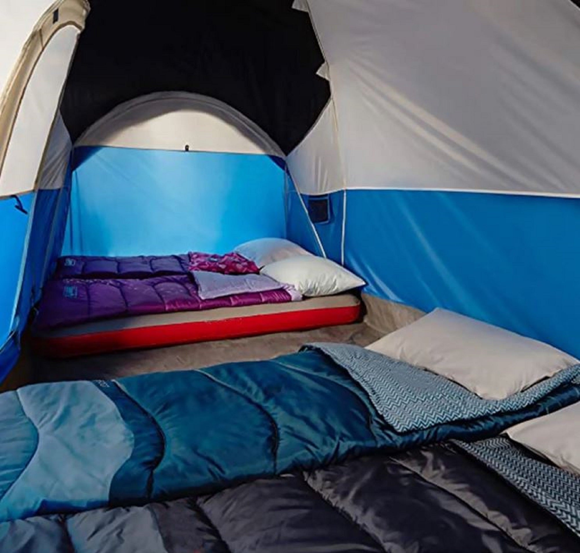 9 Person 3 Season Orange Tent C886