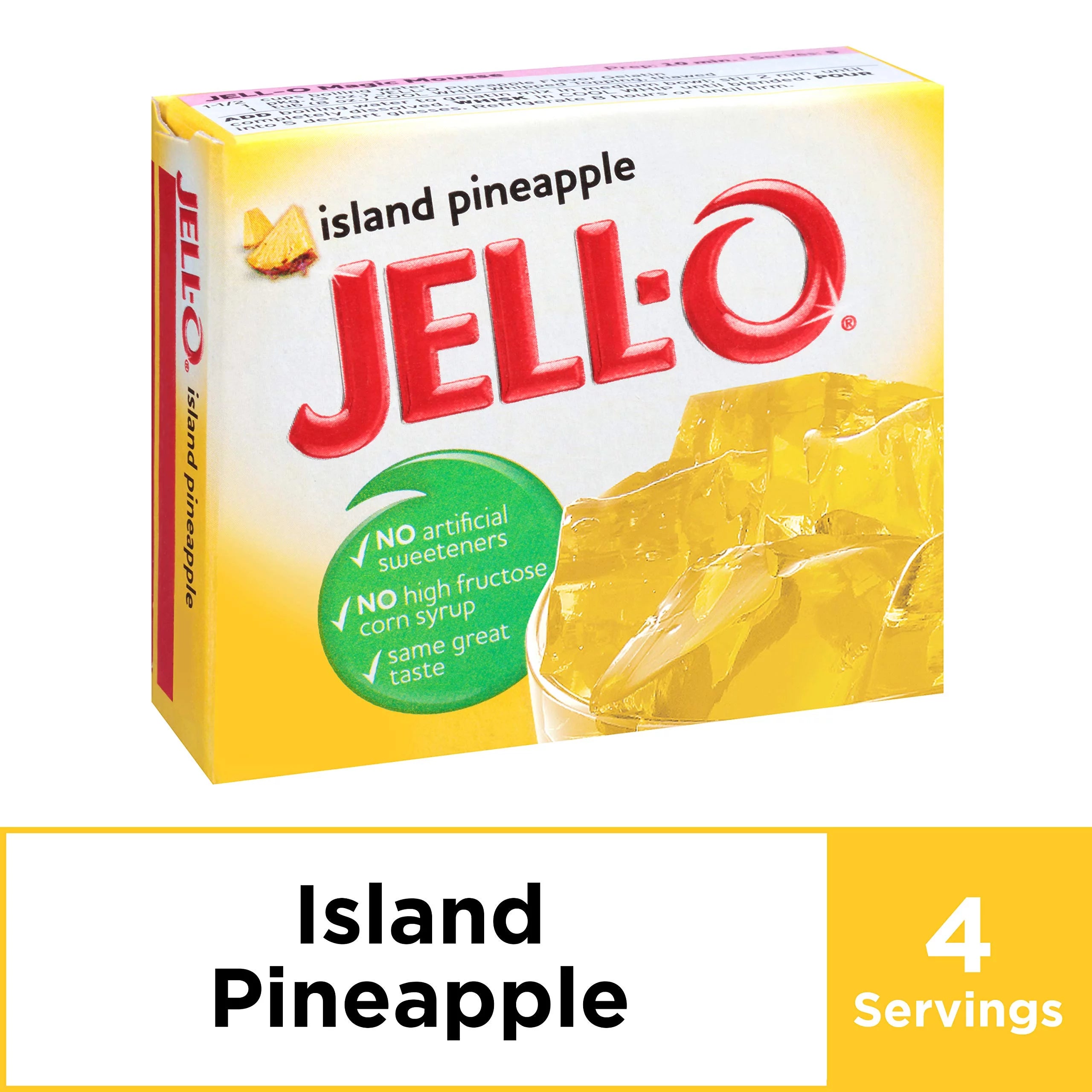 Pineapple Gelatin Mix (3 Oz Boxes, Pack Of 6) A590996