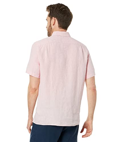 Mens Short Sleeve Linen Shirt R1844