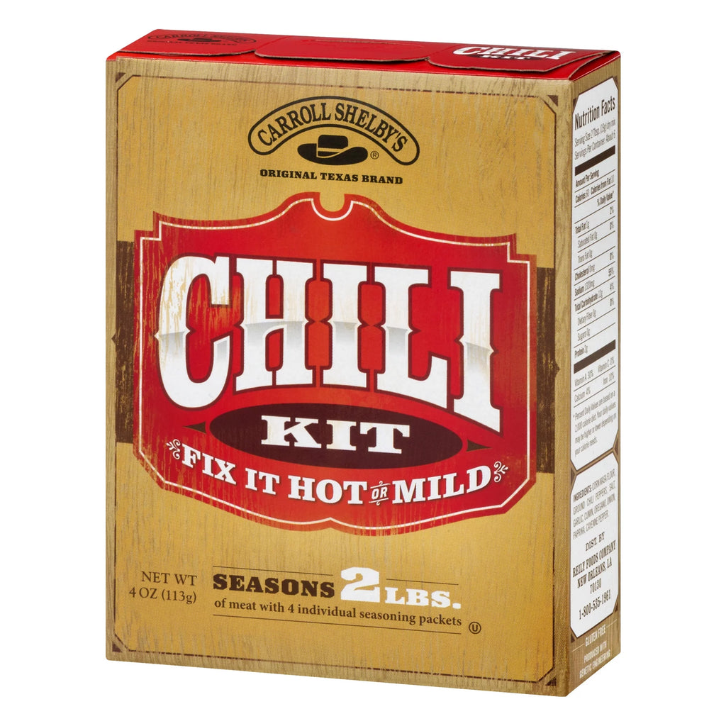 (4 pack) Chili Kit, 3.65 oz B625