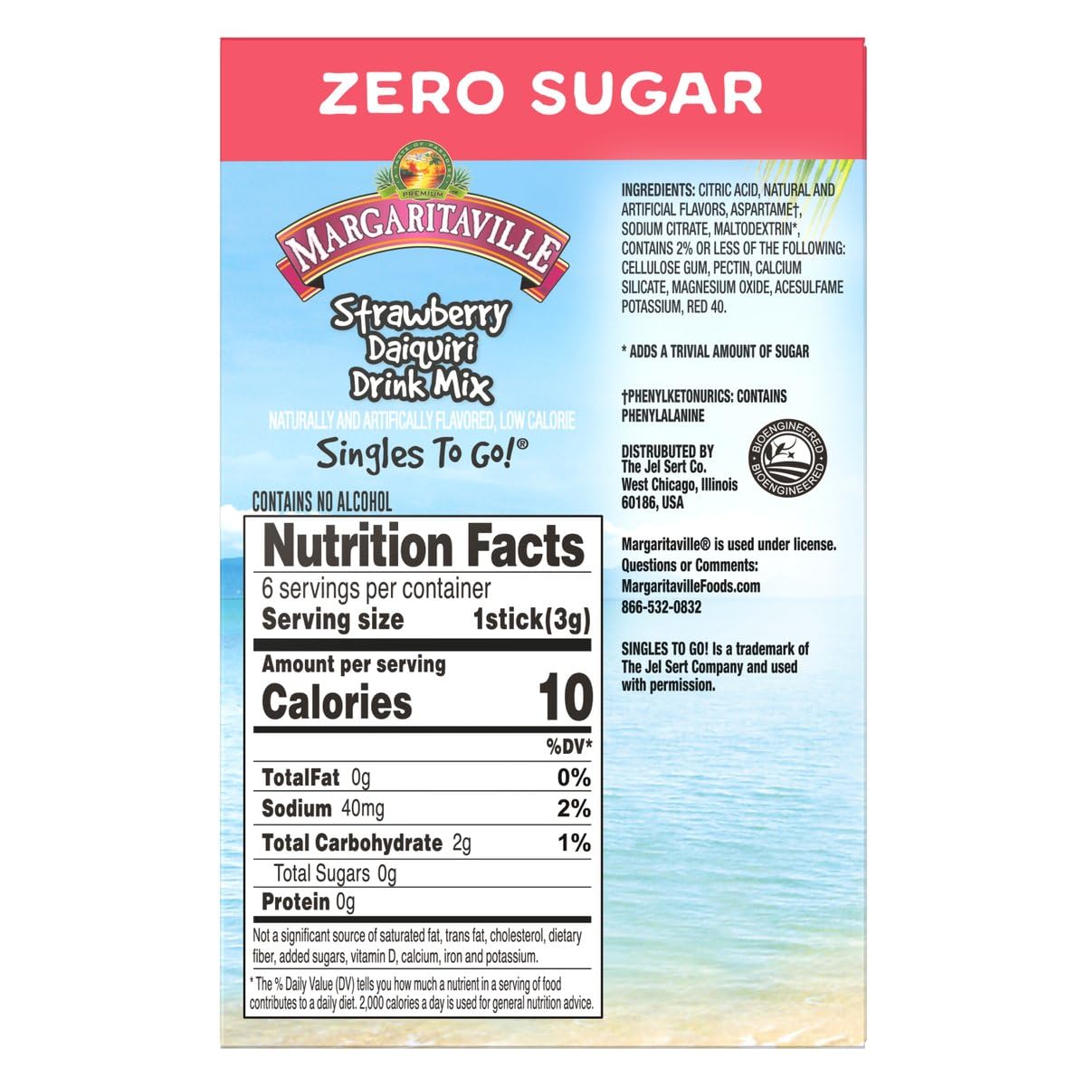 3 Flavors Drink Mix Variety Pack - 12 Packets Each Flavor J18267