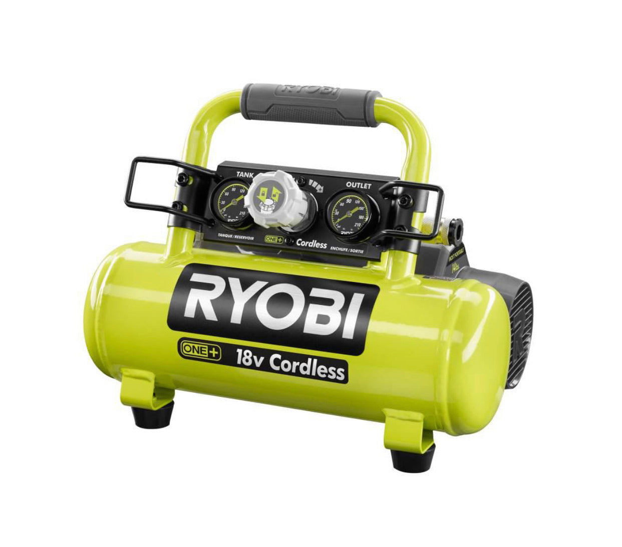 18-Volt Cordless 1 Gal. Portable Air Compressor R171745